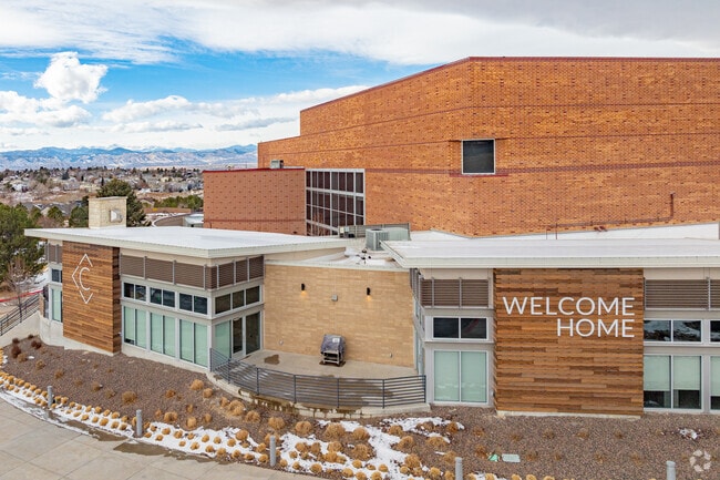 Cherry Hills Christian School in Highlands Ranch on a winter's day.