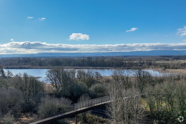Enjoy the stunning views of The Ridgefield National Wildlife Refuge.