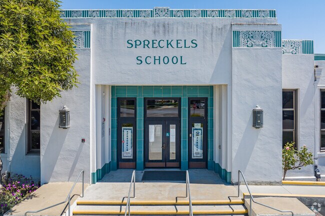 Spreckels Elementary School in Spreckels, California has a lovely campus and an inviting feel.