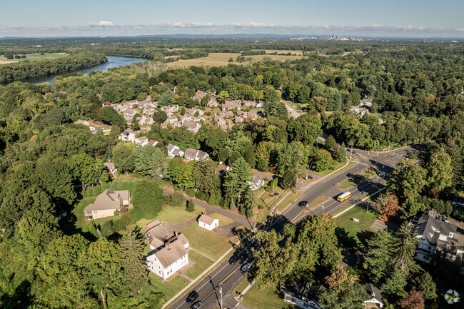 Glastonbury Center is a town that grew slowly, with agriculture being the primary occupation.