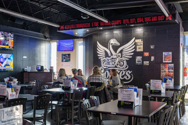 Meet some friends for the afternoon at Goose's Bar & Grill in Papillion.