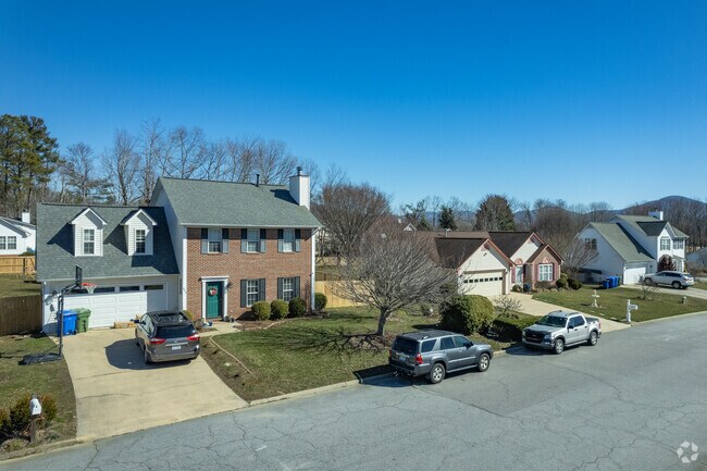 New Traditional homes are quite common in Fletcher, NC.