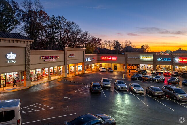 Buford Highway is nearby to Brookhaven, and features global dining options.
