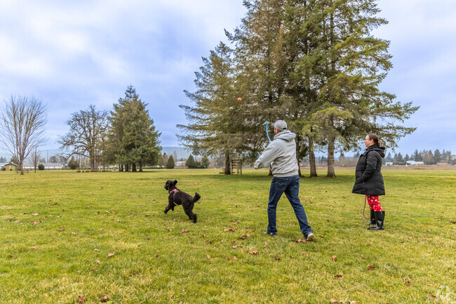 Cheadle Lake Park in Lebanon features lake access and large open fields.