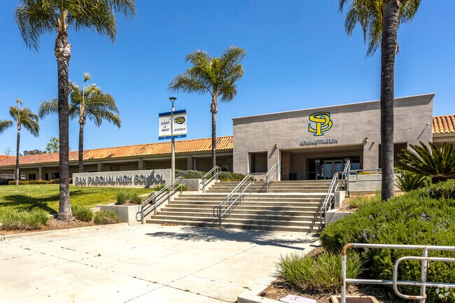 San Pasqual Hight in East Canyon is named after nearby San Pasqual Valley.
