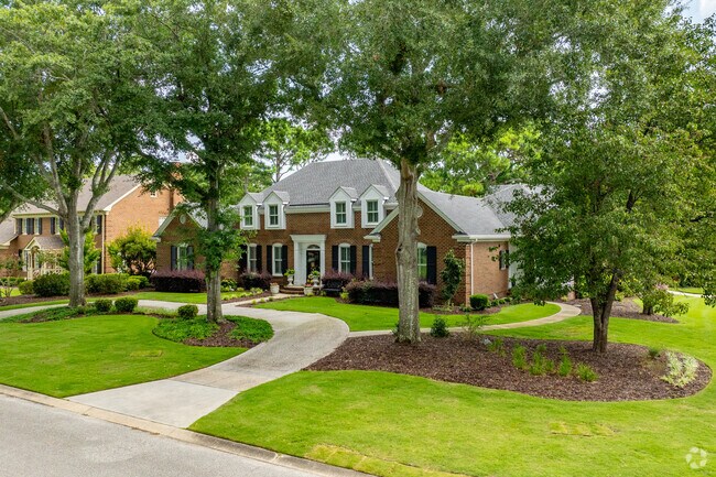 Two story homes are found in many Glen Meade neighborhoods.