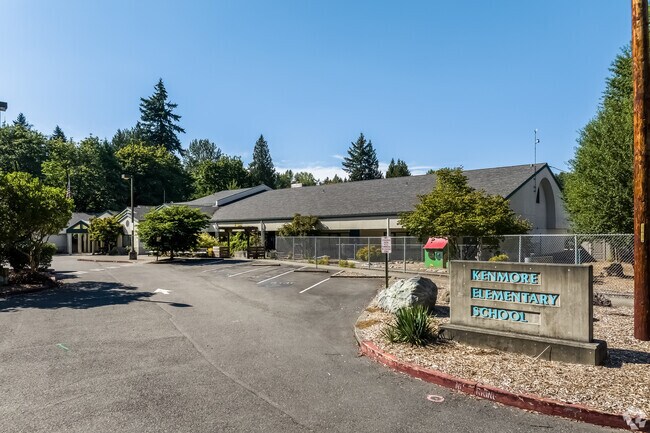 Kenmore Elementary School serves Northlake Terrace families with A-rated academics.