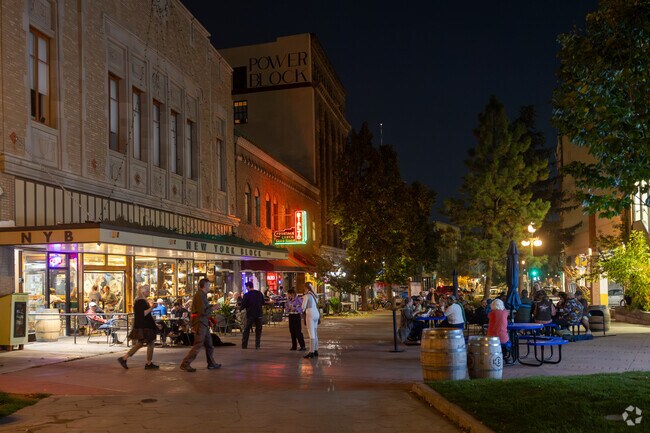 Downtown Helena gets busy on Friday nights not far from South East Helena.