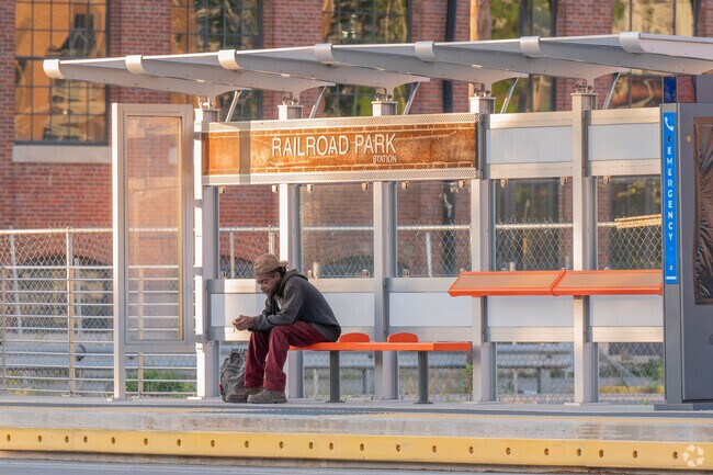 Locals can enjoy the public transportation in Parkside.