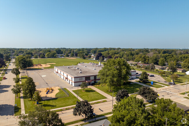 The campus of McKinley Elementary School is located in south central Appleton.