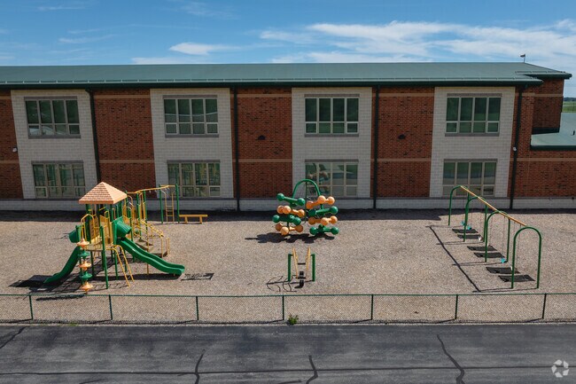 Cory Rawson Elementary is ready for recess.