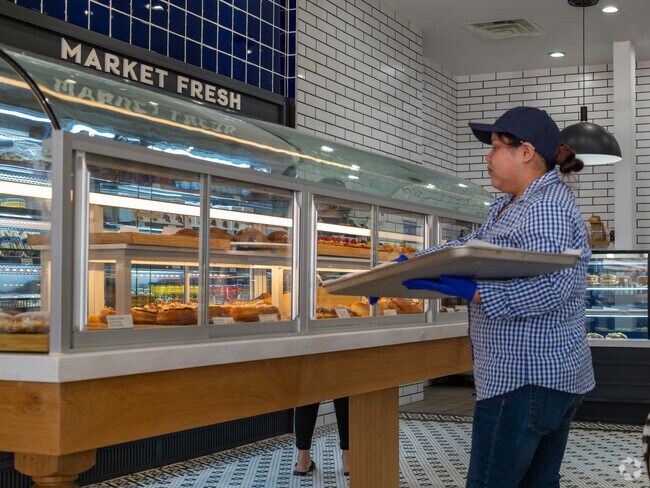 Bakeries in Hillshire Village offer delectable treats and pastries.
