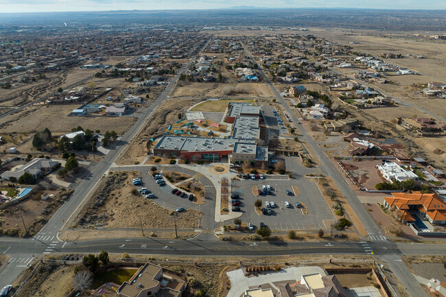 North Star Elementary School sits in a developing area of Albuquerque.