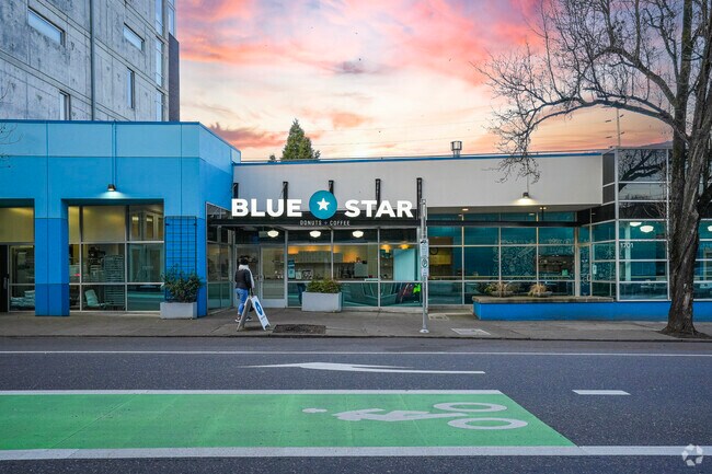 Blue Star in Goose Hollow is a go-to destination for donuts and coffee.