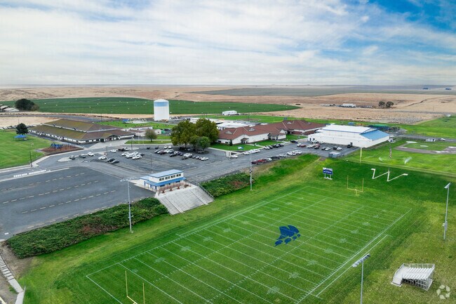 Warden Elementary, Middle, and High School all reside in the same building.