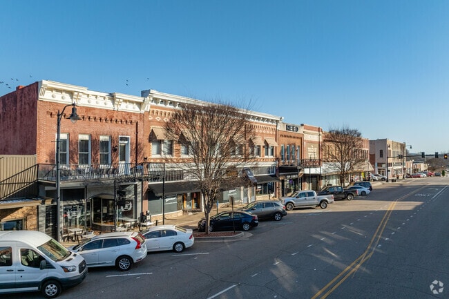 Downtown Russellville is the cultural center of the town.