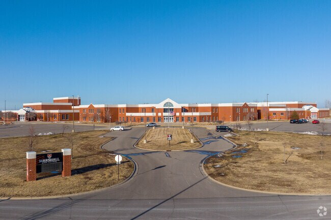 Marshall high school is well known for their hockey program.