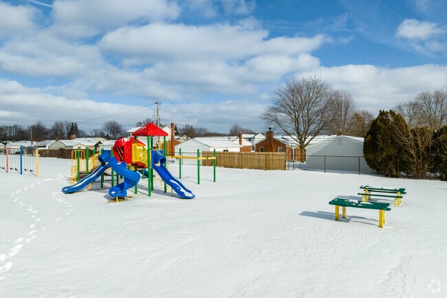 The playground at Schwarzkoff Elementary School.