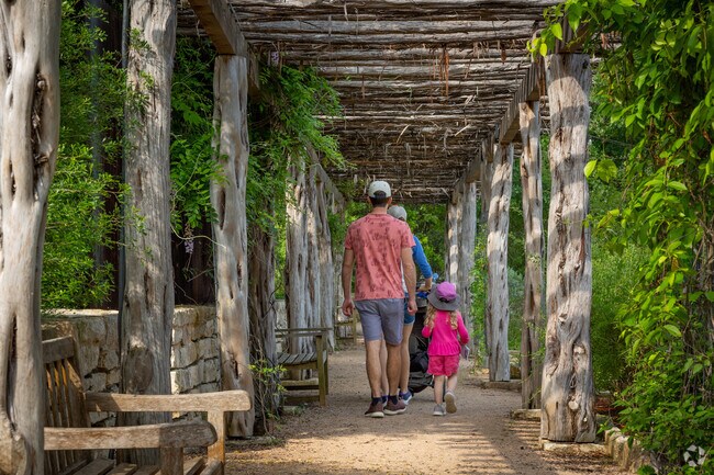 Families can explore and walk the grounds of Lady Bird Wildlife Center near Circle C Ranch.