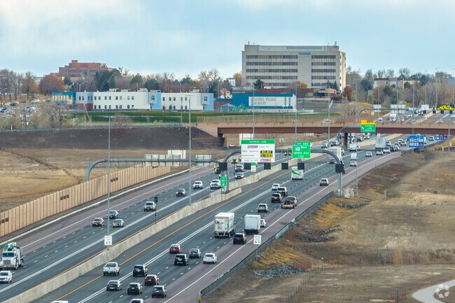 Local Cherrywood Park commuters can use Interstate 25 as an option, including other roadways.