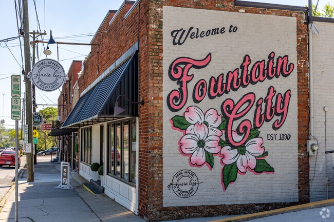 Harrill Hills sits on the boundary of Fountain City.