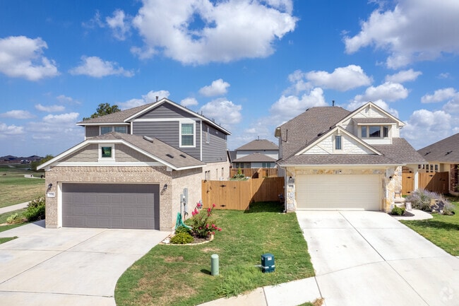 Homes in the Saddle Creek subdivision of Maple Creek are varied in styles and floorplans.