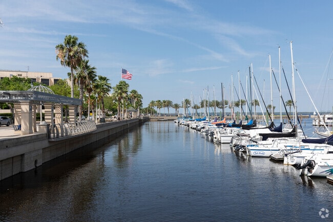 Many Sanford residents dock their boats at the Sanford Marina on Lake Monroe.