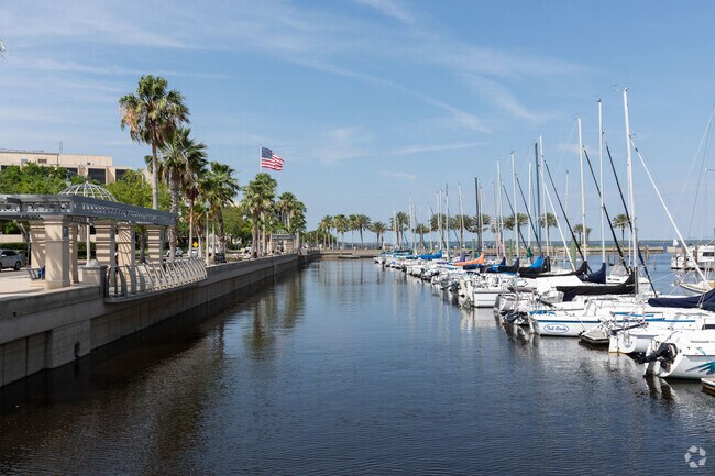 Many Sanford residents dock their boats at the Sanford Marina on Lake Monroe.