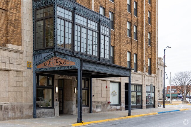 The Maytag legacy can be seen throughout Newton.