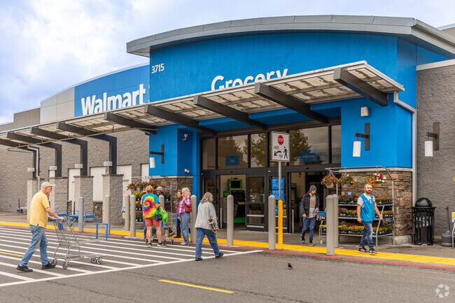 West Longview residents can shop for home goods at the WalMart Supercenter.