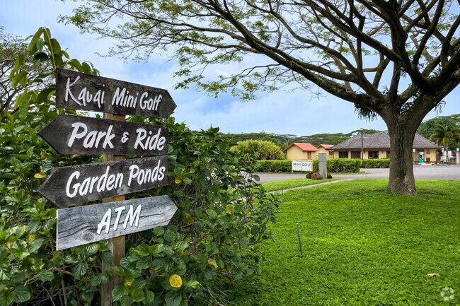 In Kilauea’s Anaina Hou Park, Kauai Mini Golf & Botanical Gardens offers a lush escape where tropical flora meets playful adventure.