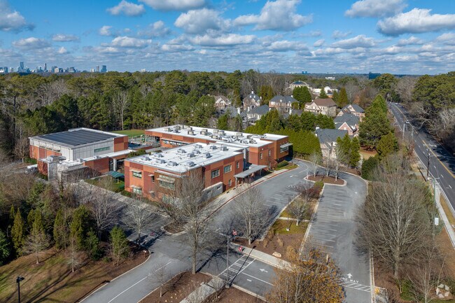 Cliff Valley School is located on Clairmont Road.