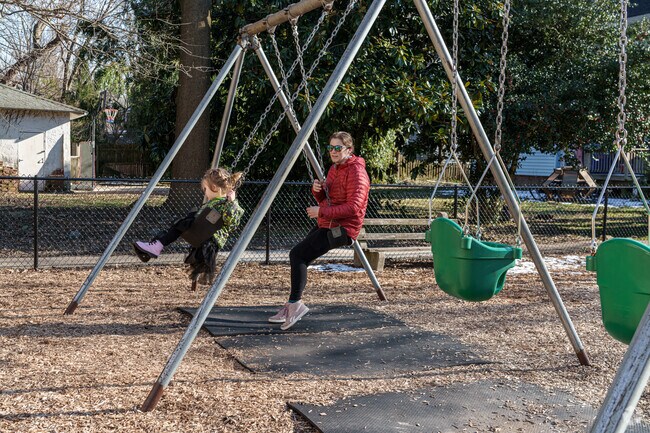 Thatcher Park is dedicated to the littlest residents of Swarthmore.
