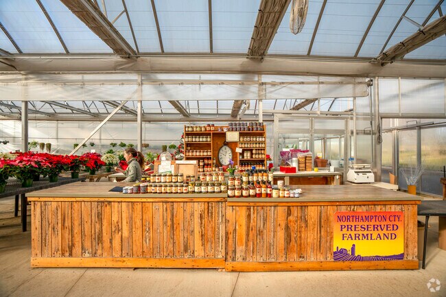 Farm fresh goods are available at Buzas Greenhouse and Farm.