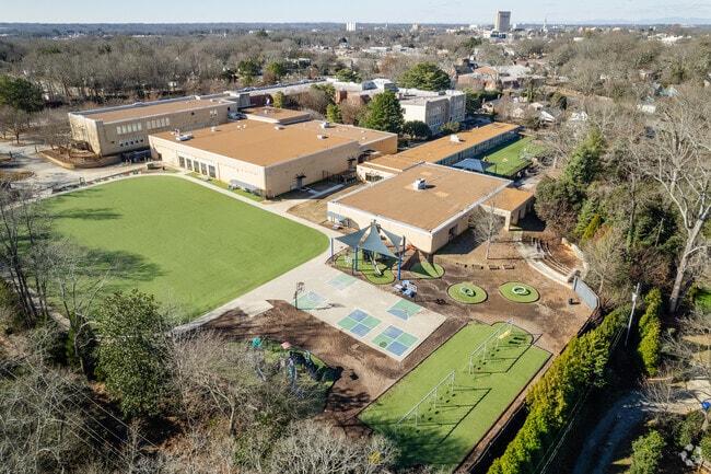 Overview of Pine Street Elementary School