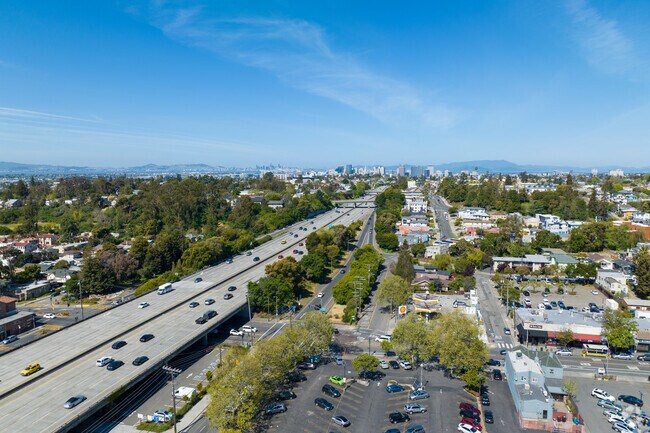 Interstate 580 on the northern side of the Jefferson neighborhood and makes commuting easy.