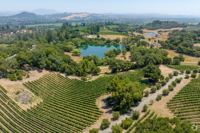 Enjoy breathtaking views and countless wineries in Healdsburg, California.