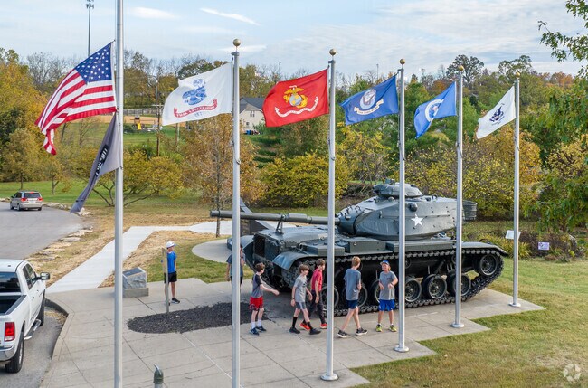Veteran's Park is Lexington's largest park at 240 acres and is five minutes from Hartland.