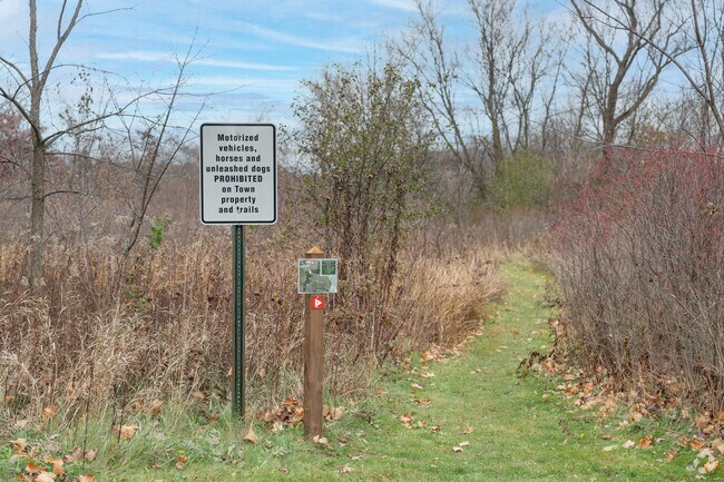 Residents can use Saint Joseph township's walking trails.