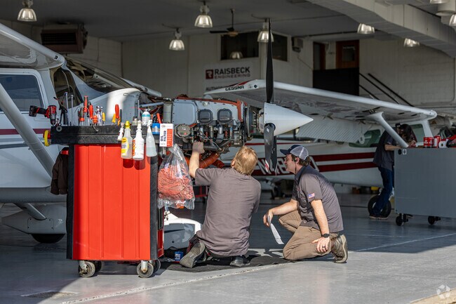 Timmerman West residents can take Airplane Mechanic lessons at Timmerman Airport.