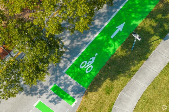 Bike lanes throughout Kendale Lakes make commuting and recreation easy.