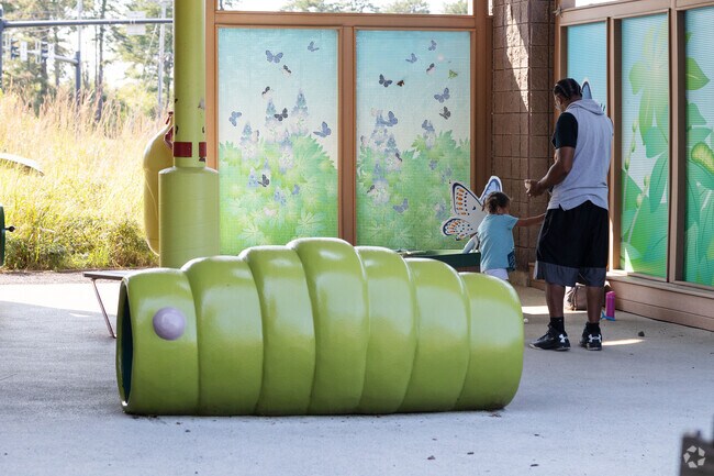 At the Pine Bush Preserve you can explore interactive exhibits helping children learn.