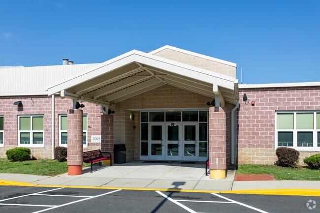Entrance to Milltown School in Bradley Gardens.