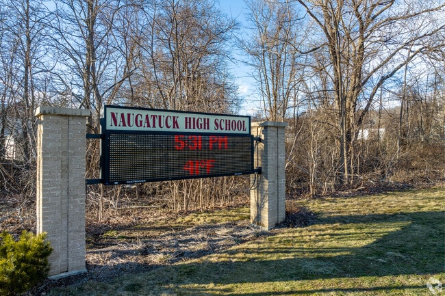 Naugatuck High School serves students in grades 9 through 12 in Naugatuck.