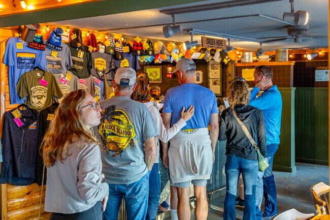 Locally-famous Lake Ann Brewing Co has in-house microbrews and pub snacks near Maple Grove.