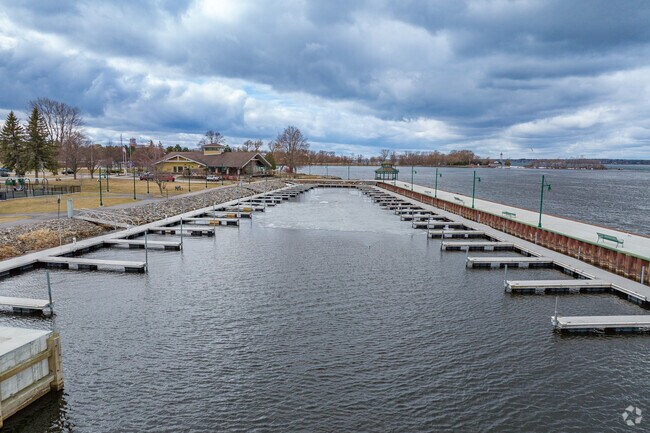 Morrisette Park is home to Ogdensburg's marina, but the park is also home to several tennis and volleyball courts that see plenty of use throughout the summer months.