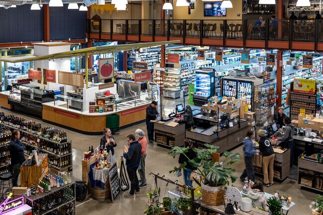 Downtown Castro Valley Marketplace is the largest food hall and community gathering space.