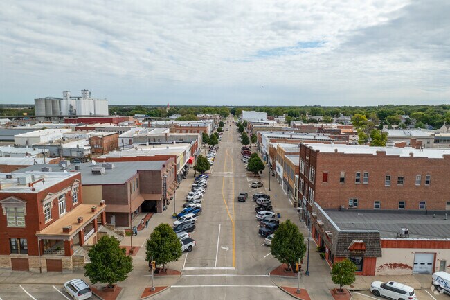 Downtown Concordia offers shopping and dinning to locals.