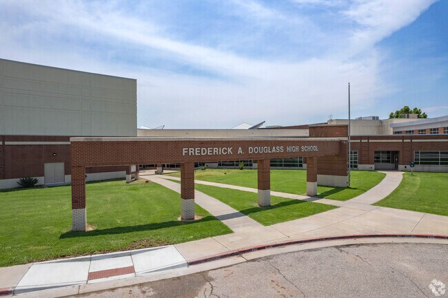 Douglas High School serves the Jefferson Park neighborhood.