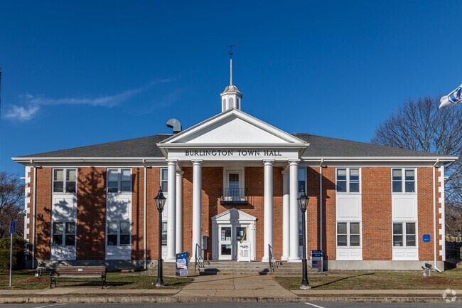 Residents of Havenville have access to the Burlington Town Hall.